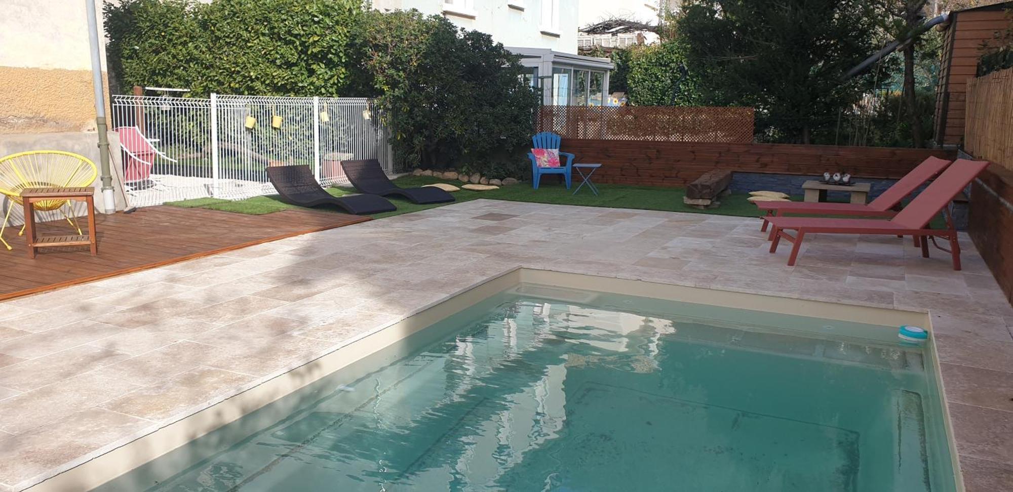Tres Bel Appartement Avec Piscine Digne-les-Bains Exterior foto